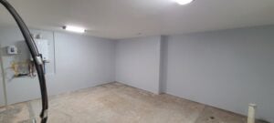 Basement Drywall Finishing in Easley