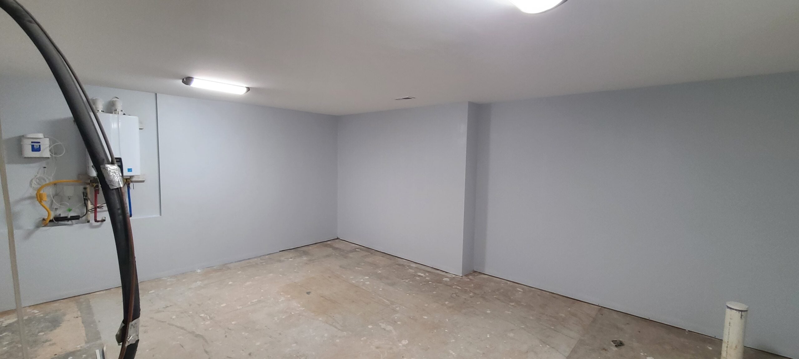Basement Drywall Finishing in Easley