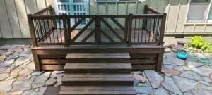 Deck Construction in Sunset