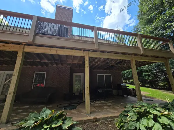 Deck Support Post Replacement in Central — central handyman