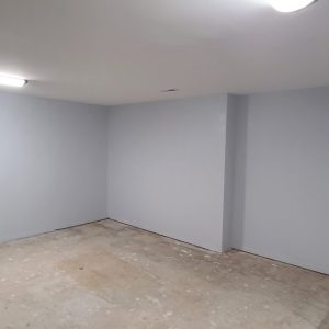 Basement Drywall Finishing in Easley