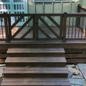 Deck Construction in Sunset