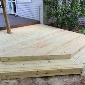 Greenville Handyman DeckingDeck after